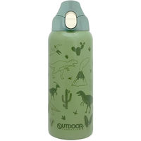 東亜金属 水筒 700ml アウトドアプロダクツ ステンレスワンプッシュボトル ダイナソー 452699 1個（直送品）