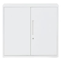 マルチワーク スチール収納 両開き2段 上置き 幅800×奥行400×高さ750mm 1台 オリジナル