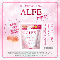 アルフェ コラーゲンパウダー ピーチ味　1袋（30本入） そのまま飲めるパウダータイプ スティック　大正製薬