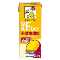 キッコーマンソイフーズ 豆乳＋食物繊維 200ml 1箱（18本入）