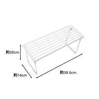 【整理棚】 ユメミグサ 積み重ねラック ホワイト(白) S HX-04 1個