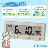 ノア精密 MAG電波カレンダー こよみん W-762 BE-Z 1個