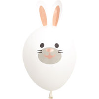 野村昌子のバルーンクラフトキット うさぎさん 1セット(3袋入) 0703040007　宝興産（直送品）