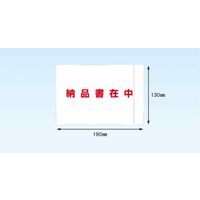 デリバリーパック 完全密封タイプ A6サイズ用 全面糊 納品書在中 PAー067T 1パック（100枚入） パピルスカンパニー