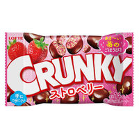 チョコレート菓子 クランキー　ポップジョイ　ストロベリー　　32g 1セット（1個×12）