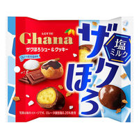 チョコレート菓子 ガーナ　ザクほろシュー＆クッキー　塩ミルク　ポップジョイ　26g 1セット（1個×12）