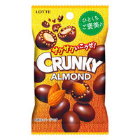 チョコレート菓子 クランキー　アーモンドチョコレート　プチパック　45g 1セット（1個×6）