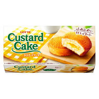 チョコレート菓子 カスタードケーキ　6個入 1セット（1個×3）