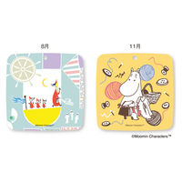 新日本カレンダー ムーミン コースター卓上 NK4210(2026) 1セット(10冊)（直送品）