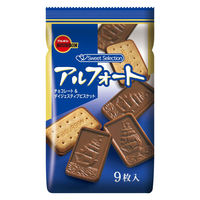 チョコレート菓子 食べきりサイズ アルフォート 9枚入 1セット（1個×12）