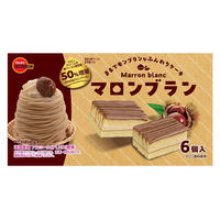 洋菓子　ケーキ マロンブラン 6個入 1セット（1袋×5）