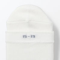 無印良品 キッズ 足なり直角 靴下（３足組） １９～２３ｃｍ オフ白・グレー・黒 良品計画