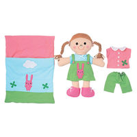 コンセル 布製 きせかえ人形あそびセット(3体組) 00273427 1組（直送品）