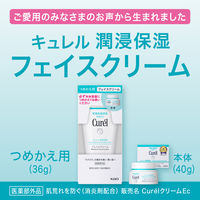 Curel（キュレル） 潤浸保湿 フェイスクリーム つめかえ用 36ml 花王