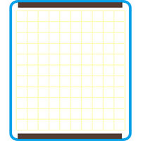 オータケ 発表ボードカラーフレーム 5枚組 両面暗線入り ブルー 00274855 1セット（直送品）