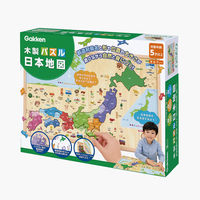 学研ステイフル 木製パズル日本地図 00363210 1個（直送品）