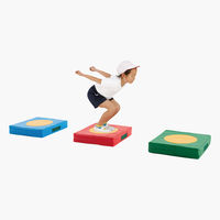 エバニュー ジャンピングクッション 赤 00363568 1枚（直送品）