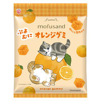 グミ 食べきりサイズ mofusand ぷよむにオレンジグミ　50g 1セット（1個×12）