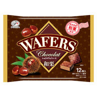 チョコレート菓子 ショコラウェファース　和栗　12個入 1セット（1袋×12）