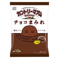 クッキー 個包装 お配り菓子 カントリーマアム　チョコまみれミドルパック　122g 1セット（1個×12）