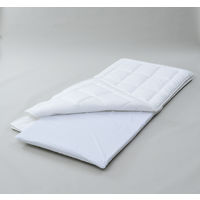 掛け布団 防ダニ 抗菌防臭 洗える掛け布団 収納袋付 約210×100cm TWS-K（WH） 1枚 ベッド用品　寝具　洗えるふとん