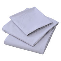 ふとん 布団カバー3点セット（枕・敷布団・掛布団）グレージュ YEFC-3（GG）1ケース（10セット入） ベッド用品 寝具