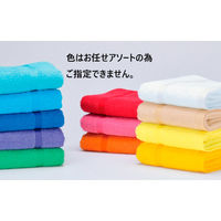 日繊商工 日本製のカラースポーツタオル(40×110cm):色はお任せアソート T601MIX-80 1箱80枚入（直送品）