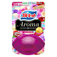 液体ブルーレットおくだけ トイレタンク芳香洗浄剤 アロマ つけ替え用 心ときめくプリンセスアロマの香り 70ml 1セット（1個×3）小林製薬