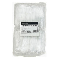 使い捨てヘアバンド ホワイト 1セット（100個×3パック） 今村紙工