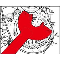 JTC クランクシャフトプーリーホールドツール JTC6124 1個（直送品）