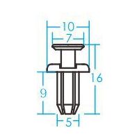 JTC 汎用クリップ(10ケ入り) RD72 1個(10個)（直送品）