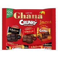 チョコレート菓子 ガーナ＆クランキー　シェアパック　105g 1セット（1個×3）