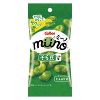 豆菓子 おつまみ miino ミーノ そら豆しお味 20g 1セット（1個×24）