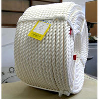 稲葉製鋼 ビニロンロープ 22mm×200m 1巻（直送品）