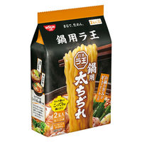 日清ラ王　鍋用　太ちぢれ 1セット(18食:2食入×9パック) 日清食品
