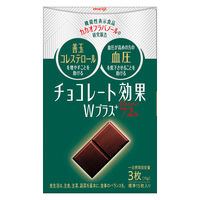 チョコレート菓子 チョコレート効果　Ｗプラスカカオ７２％ 1セット（1個×6）