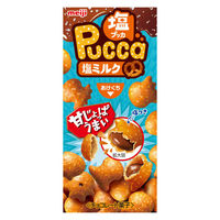 チョコレート菓子 プッカ塩ミルク 1セット（1個×12）
