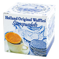 クッキー 輸入菓子 ホーランドワッフル　ストループワッフル　箱入り　250g 1セット（1袋×3）