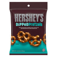 チョコレート菓子 ハーシー　ディップドプレッツェル　ミルクチョコ　120g 1セット（1個×6）