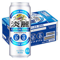 キリン　淡麗プラチナダブル　500ml　1箱（24缶入）【発泡酒】（わけあり品）