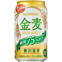 【350ml×1箱24缶】【糖質75%オフ】サントリー　金麦　350ml　1箱（24缶入）（わけあり品）