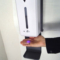 アルコールオートディスペンサー 壁掛け式自動手指消毒器 UVライト付 業務用 EAD-500_4P 4台セット クレセル　１セット(４台)（直送品）