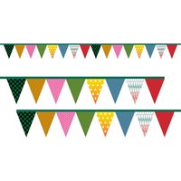 東京製旗 フラッグガーランド NO.12 和風柄デザイン 402224 1セット