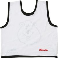 ミカサ 【クマタンコラボ】キッズゲームジャケット ホワイトGJK-WJKT-W　5枚（直送品）