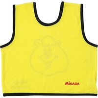 ミカサ 【クマタンコラボ】キッズゲームジャケット蛍光イエローGJK-WJKT-KY　5枚（直送品）