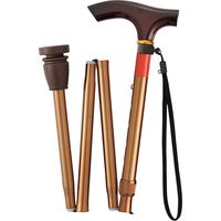 幸和製作所 杖　テイコブ折りたたみ式伸縮フレキシブルステッキ EOF14 1本（直送品）