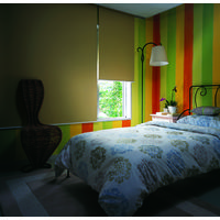 立川機工 ロールスクリーン遮光 TR-1105 50×180cm ネムロイエロー 1台（直送品）