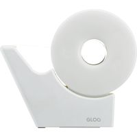 コクヨ グルー テープカッター 吸盤ハンディタイプ 白 小巻対応 T-GM510W 1セット（5個）