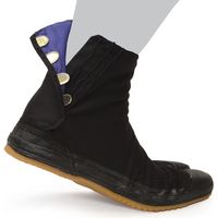 莊快堂 荘快　軽快たび　小馳5枚　黒　23ｃｍ 1845129001 1足（直送品）