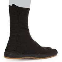 莊快堂 荘快　軽快たび　小馳10枚　黒　24ｃｍ 1846232003 1足（直送品）